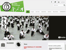 Tablet Screenshot of aikidoprovence.com